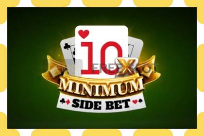 डेमो स्लट 10x Minimum Side Bet नि: शुल्क र दर्ता बिना