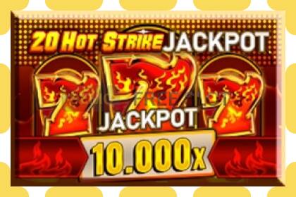 Demo slot 20 Hot Strike Jackpot free and without registration