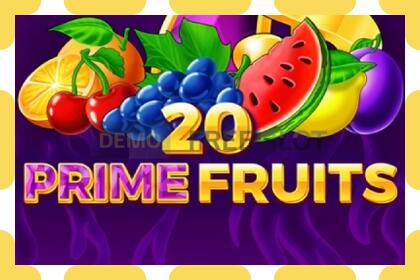 Demo yuvası 20 Prime Fruits pulsuz və qeydiyyat olmadan