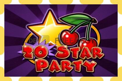 Slot demo 20 Star Party gratis dan tanpa registrasi