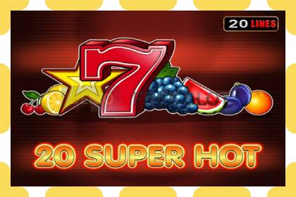 Demo slot 20 Super Hot free and without registration