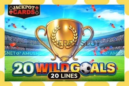 Demo slot 20 Wild Goals free and without registration