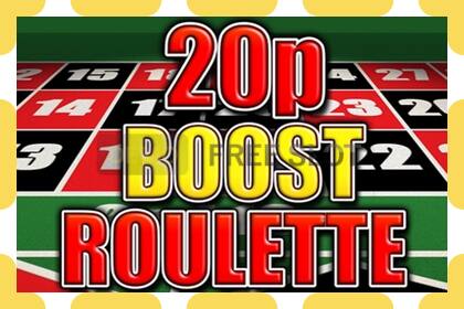 Demo slot 20p Boost Roulette free and without registration