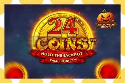 Gniazdo demonstracyjne 24 Coins Halloween Jackpots bezpłatnie i bez rejestracji