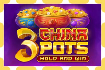 டெமோ ஸ்லாட் 3 China Pots இலவச மற்றும் பதிவு இல்லாமல்