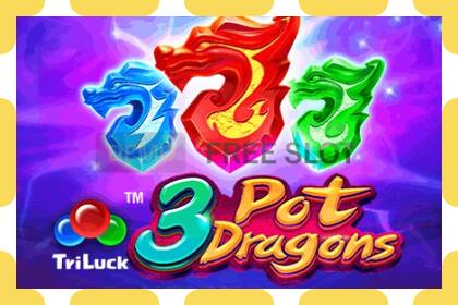 Demo slot 3 Pot Dragons free and without registration