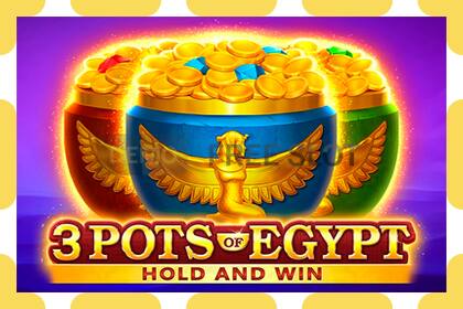 Demo-Slot 3 Pots of Egypt kostenlos und ohne anmeldung