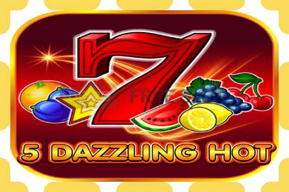 Demo slot 5 Dazzling Hot free and without registration