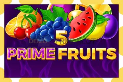 Slot demo 5 Prime Fruits gratuit și fără înregistrare