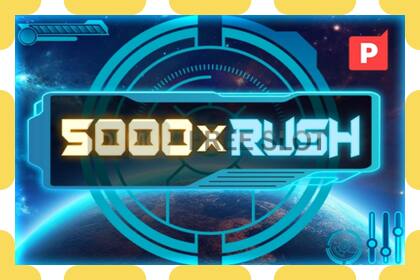 Demo slot 5000 x Rush free and without registration