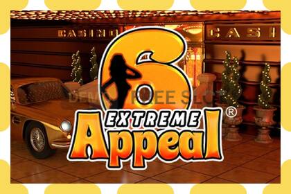 Demo slot 6 Appeal Extreme free and without registration