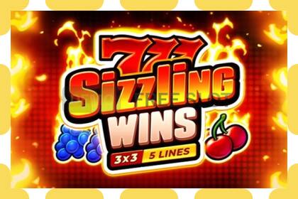 Demo slot 777 Sizzling Wins: 5 Lines free and without registration