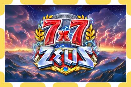 Demo slot 7x7 Zeus free and without registration