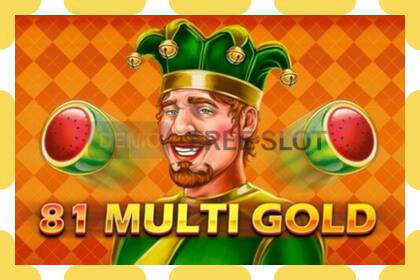 Demo slot 81 Multi Gold free and without registration