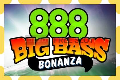 Ranura de demostració 888 Big Bass Bonanza gratuït i sense registre