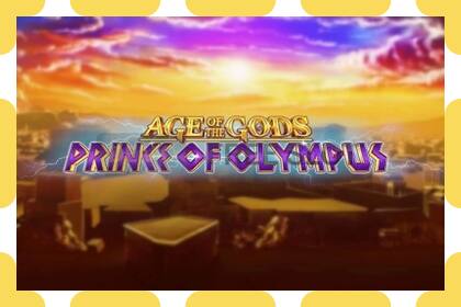 Demo slot Age of the Gods Prince of Olympus free and without registration