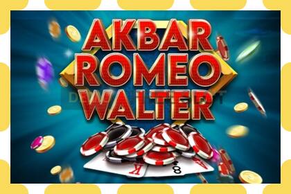 डेमो स्लट Akbar Romeo Walter नि: शुल्क र दर्ता बिना