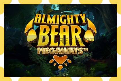 Demo slot Almighty Bear Megaways free and without registration