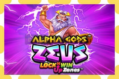 Demo slot Alpha Gods: Zeus free and without registration