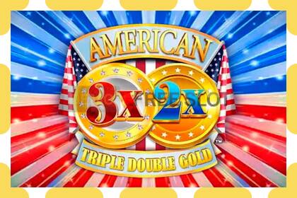 فتحة تجريبية American Triple Double Gold مجانا وبدون تسجيل