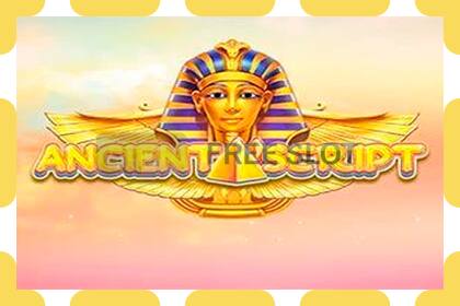 Slot demo Ancient Script gratis dan tanpa registrasi