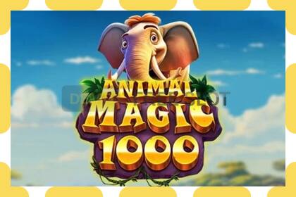 Demo lizdas Animal Magic 1000 nemokamai ir be registracijos