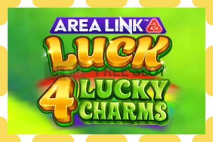 Demo slot Area Link Luck 4 Lucky Charms free and without registration