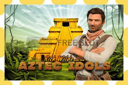 Demo slot Aztec Idols free and without registration