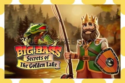 Slot de demonstração Big Bass Secrets of the Golden Lake grátis e sem registro