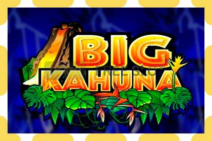 Demo slot Big Kahuna free and without registration