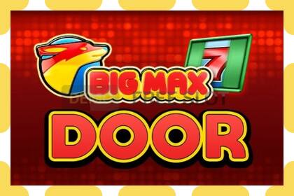 Demo slot Big Max Door zdarma a bez registrace