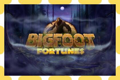 Demo lizdas Bigfoot Fortunes nemokamai ir be registracijos