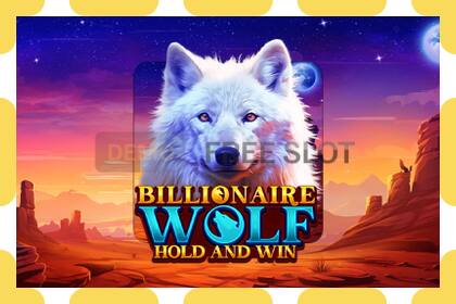 Demo slot Billionaire Wolf free and without registration