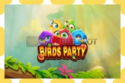 Ковокии намоишӣ Birds Party ройгон ва бидуни қайд