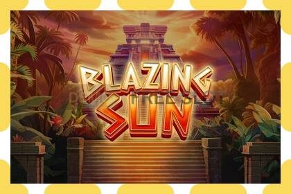 Demo slot Blazing Sun free and without registration