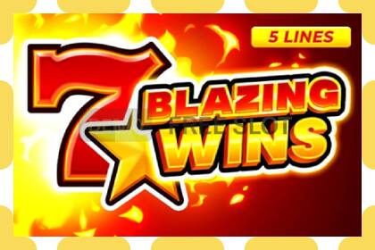 Demo slot Blazing Wins free and without registration