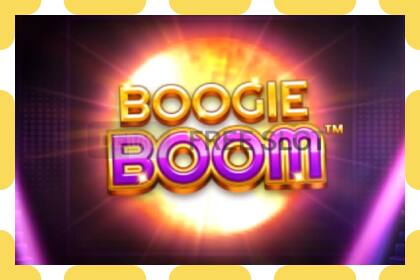 Demo slot Boogie Boom free and without registration