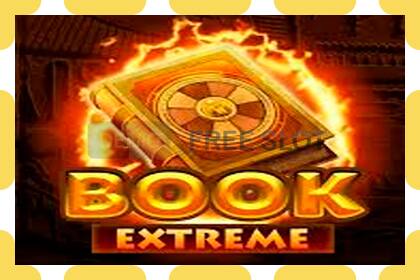 დემო სლოტი Book Extreme უფასო და რეგისტრაციის გარეშე