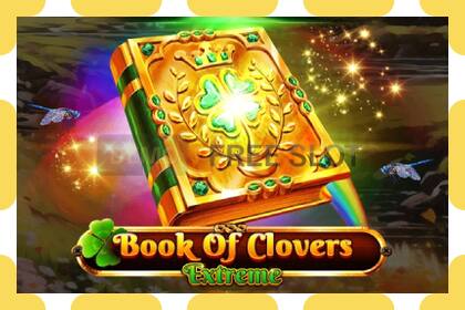 Emplacement de démonstration Book of Clovers - Extreme gratuit et sans inscription