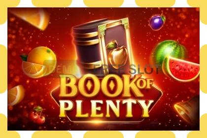 Demo slot Book of Plenty free and without registration