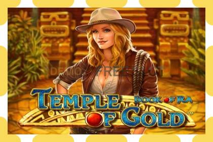 Demo slot Book of Ra Temple of Gold free and without registration