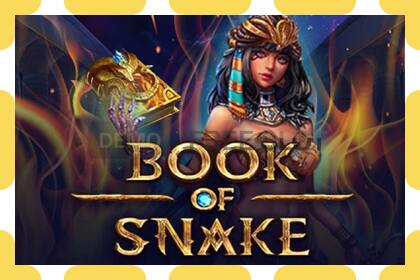 데모 슬롯 Book of Snake 등록 없이 무료로