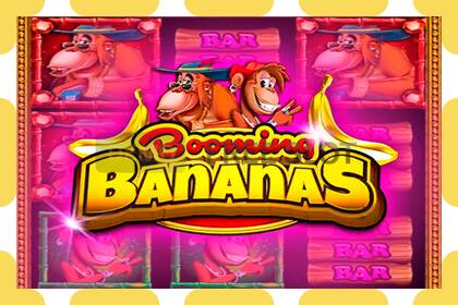 Demo slot Booming Bananas free and without registration