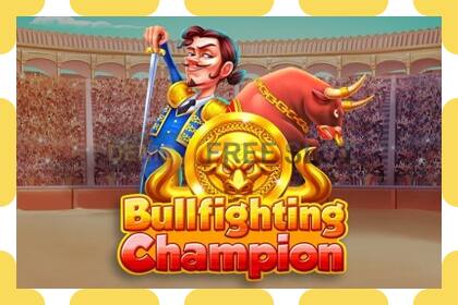 Demo slot Bullfighting Champion free and without registration