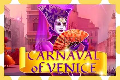 Demo slot Carnival of Venice free and without registration