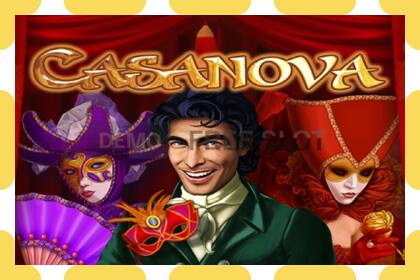 Slot de demostración Casanova gratuíto e sen rexistro