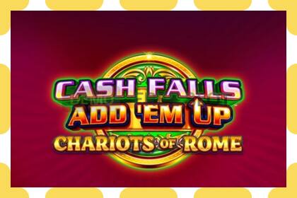 Slot demo Cash Falls: Add Em Up Chariots of Rome percuma dan tanpa pendaftaran