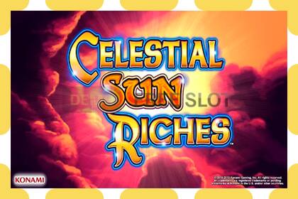 Demo slot Celestial Sun Riches free and without registration