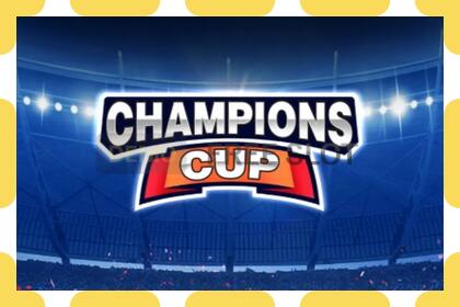 Demo slot Champions Cup free and without registration