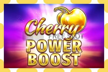 ဒီမိုအထိုင် Cherry Power Boost အခမဲ့နှင့်မှတ်ပုံတင်ခြင်းမရှိဘဲ